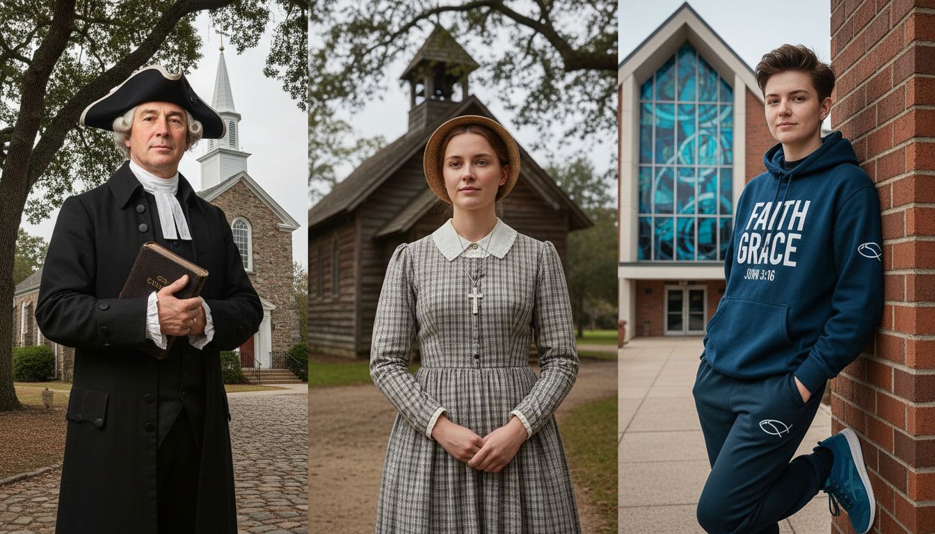 Christian clothing history