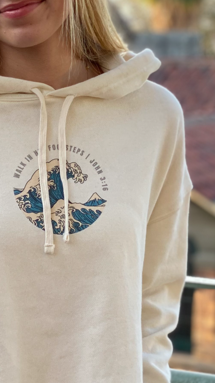 Japanese Waves Women's Hoodie