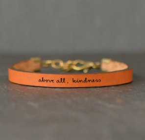 Christian Women's "Above all, Kindness" bracelet