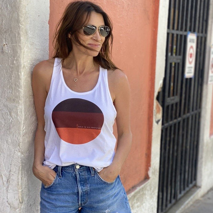 Sunset Colorblock Tank Top
