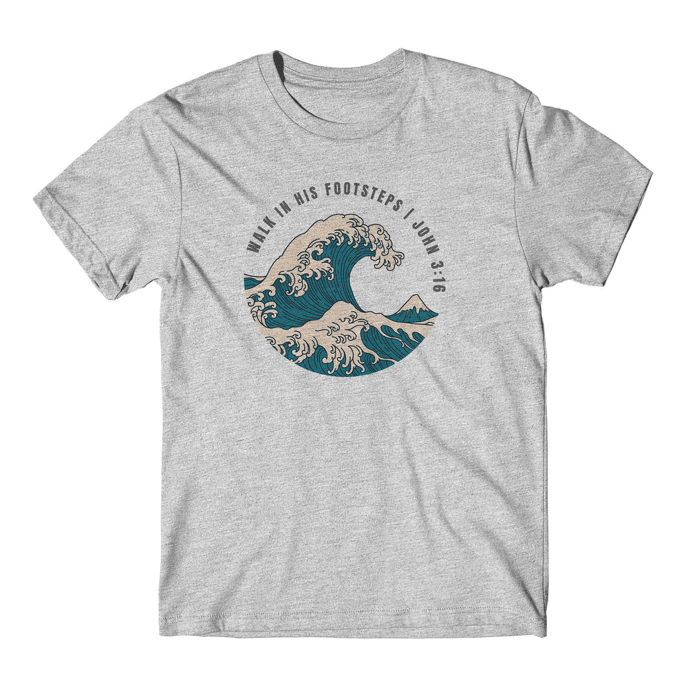 tee shirt japanese waves