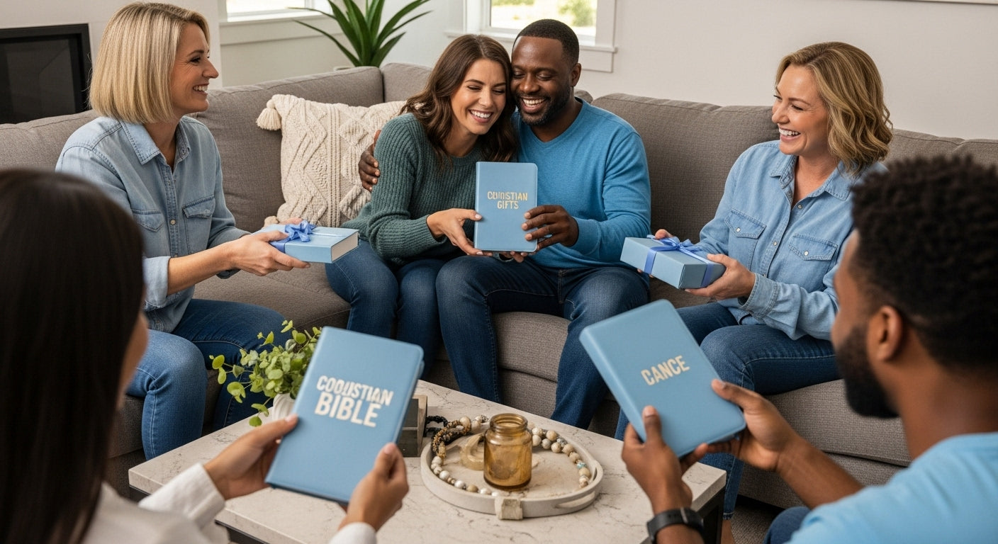 christian gifts, group celebration, faith exchange