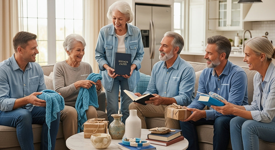 Christian gift giving, heartfelt exchange, community