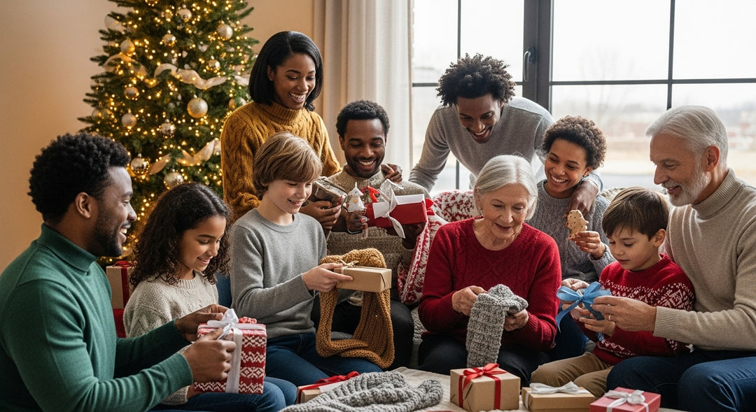 christmas present suggestions, thoughtful gifts, family celebration