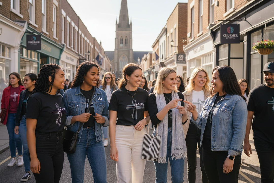 Christian clothing brands, faith apparel, community