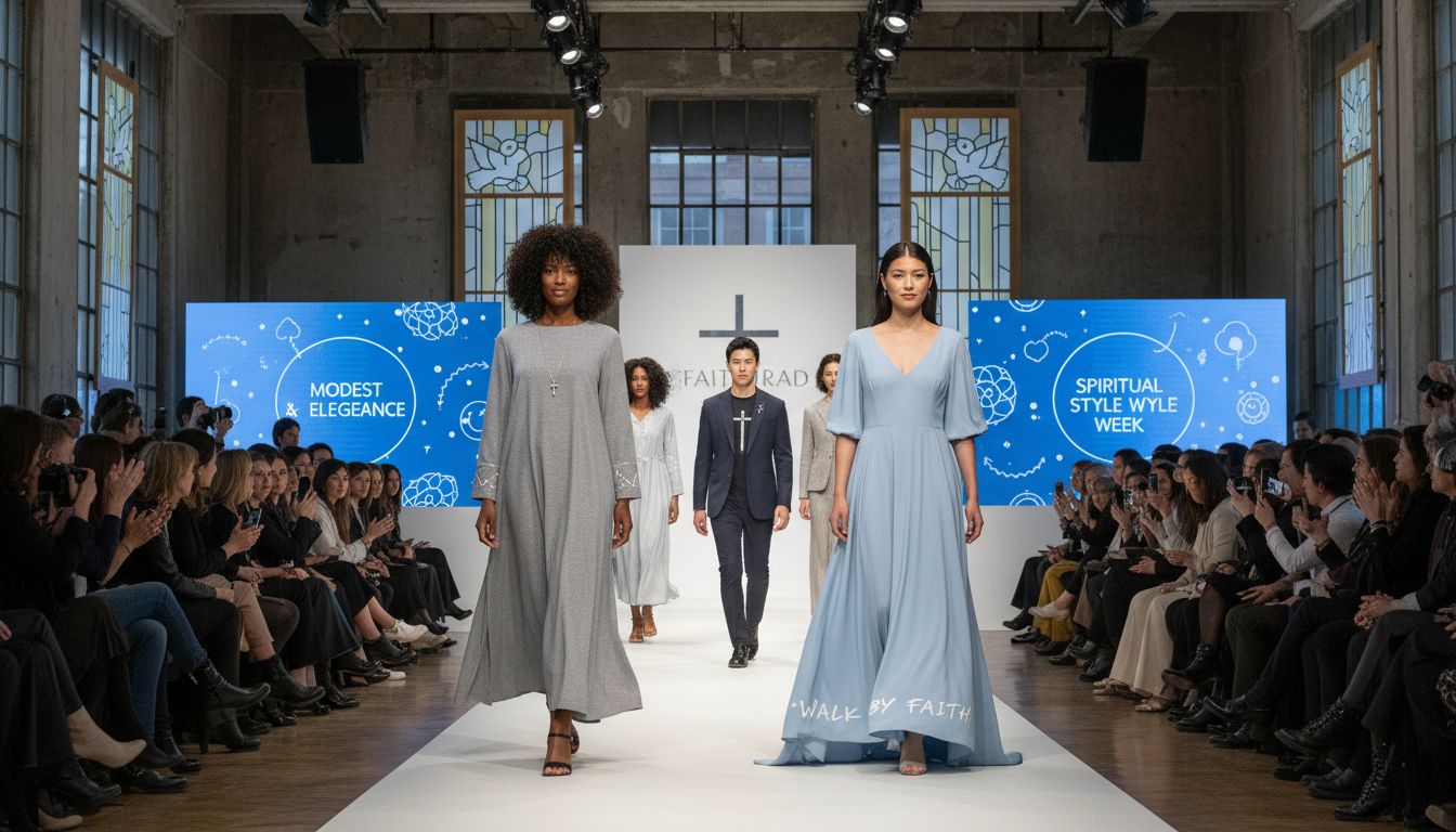 Christian fashion runway