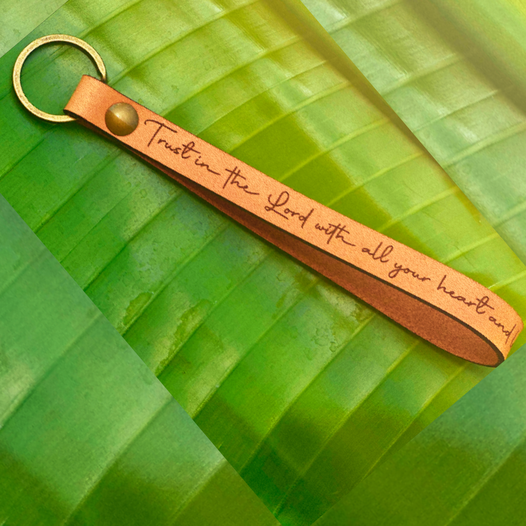 Wristlet Keychain  - Proverbs 3:5