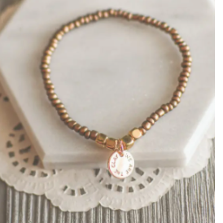 El barro y el Alfarero - Pequeña pulsera cristiana