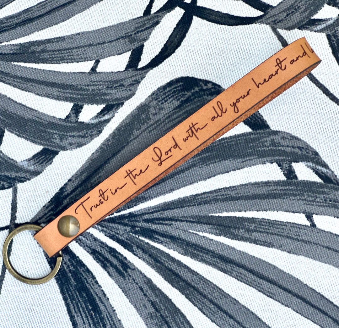Wristlet Keychain - Proverbs 3:5