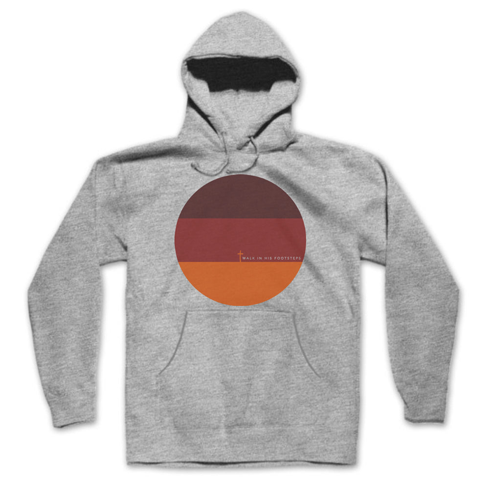 Sunset Colorblock - Christian Pullover Hoodie – Walk In His Footsteps