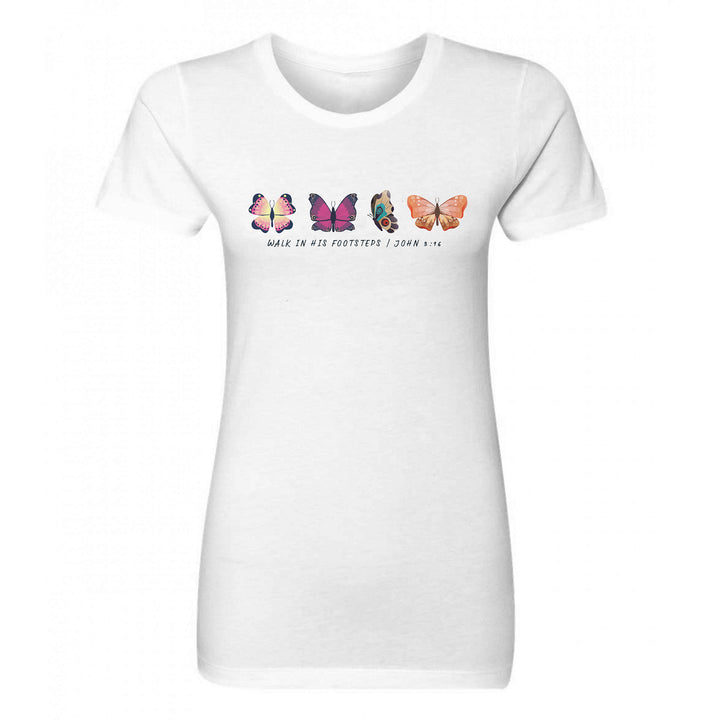 Butterfly Lineup Women's Christian Tee