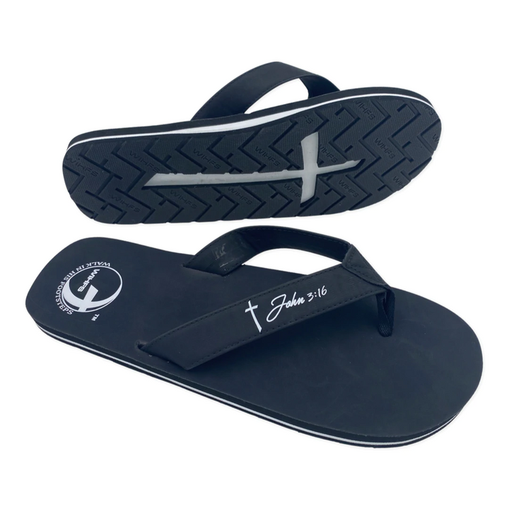 MEN's - Christian Footwear - Cross Bottom Sandals