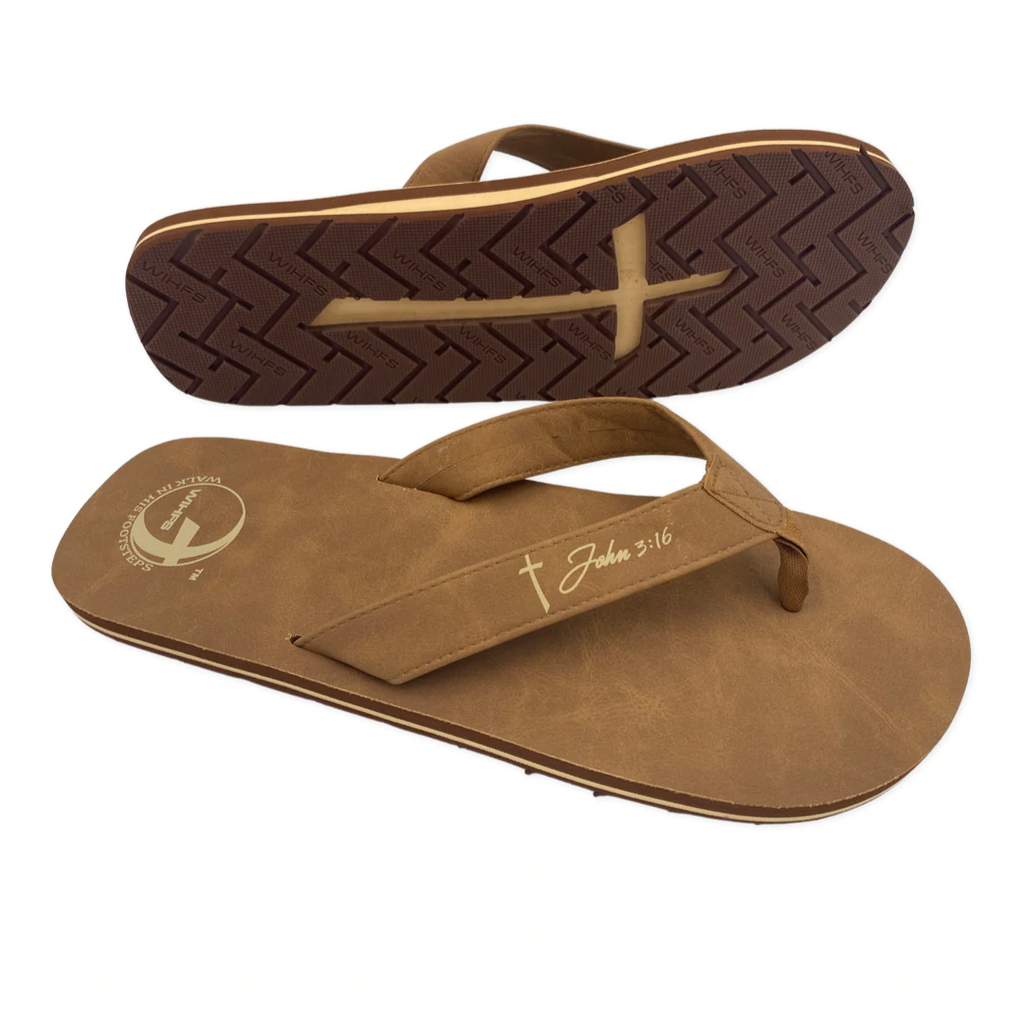 Christian Footwear - Cross Bottom Sandal - Men